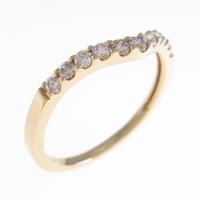 K18PG ダイヤモンドリング