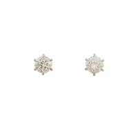 【リメイク】プラチナ／ST ダイヤモンドピアス 0．502ct・0．570ct・D?E・VS2・GOOD