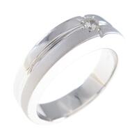 K18WG ダイヤモンドリング