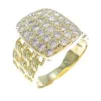 K18YG ダイヤモンドリング