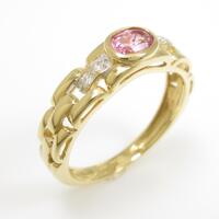 18KYG／18KWG トルマリンリング