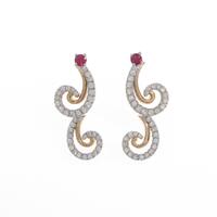 750PG／750WG ルビーピアス