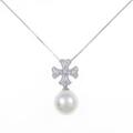 K14WG クロス シロチョウパールネックレス