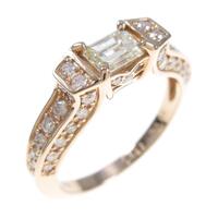 K18PG ダイヤモンドリング