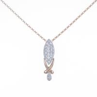 K18PG／K18WG ダイヤモンドネックレス