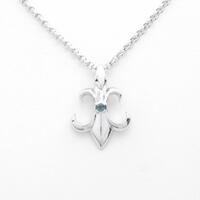 K18WG アレキサンドライトネックレス