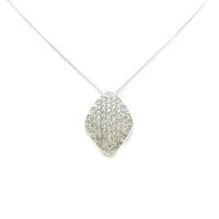 K18WG ダイヤモンドネックレス