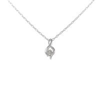 K18WG ダイヤモンドネックレス