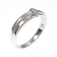 K18WG ダイヤモンドリング