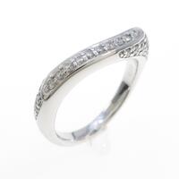 K18WG ダイヤモンドリング