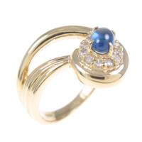 K18YG サファイヤリング