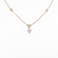 K18YG ダイヤモンドネックレス