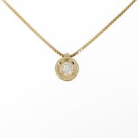 K18YG ダイヤモンドネックレス