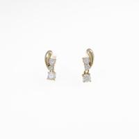 K18YG ダイヤモンドピアス