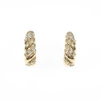 K18YG ダイヤモンドピアス