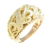 K18YG ダイヤモンドリング