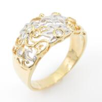 K18YG／K18WG ダイヤモンドリング