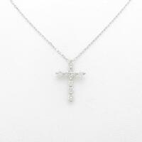 PT クロス ダイヤモンドネックレス