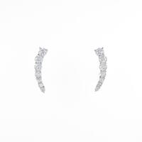 【リメイク】K18WG ダイヤモンドピアス