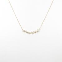 【リメイク】K18YG ダイヤモンドネックレス