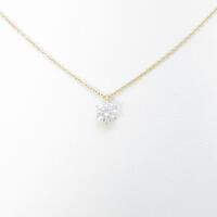 【リメイク】K18YG ダイヤモンドネックレス 0．300ct・D・SI2・VG