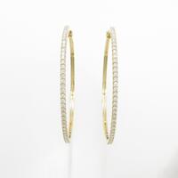 【リメイク】K18YG ダイヤモンドピアス