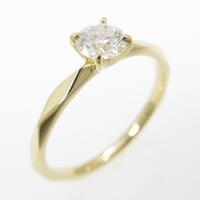 【リメイク】K18YG ダイヤモンドリング 0．338ct・D・VS2・VG
