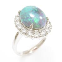 【リメイク】PT ブラックオパールリング