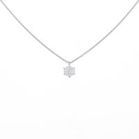 【リメイク】プラチナダイヤモンドネックレス 0．306ct・D・SI2・VG