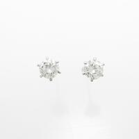 【リメイク】プラチナダイヤモンドピアス 0．211ct・0．226ct・E・SI1?2・GOOD