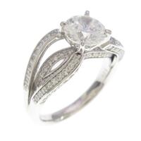 【リメイク】プラチナダイヤモンドリング 1．004ct・D・VS1・GOOD
