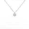 【新品】プラチナダイヤモンドネックレス 0．218ct・F・SI2・VG
