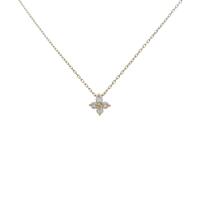 エテ フラワー ダイヤモンドネックレス