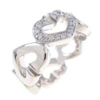 カルティエ Cハート 1P リング