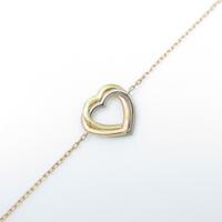 カルティエ トリニティ ハート ブレスレット