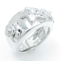 シャネル スリーシンボルズ リング