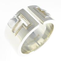 ティファニー Tカットアウト リング