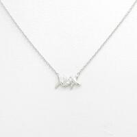 ティファニー Xドロップ ネックレス