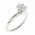 ティファニー クラシックソリティア リング 0．75ct