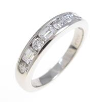 ティファニー チャネルセッティング リング