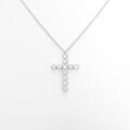 ティファニー ベゼル クロス ネックレス