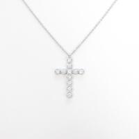 ティファニー ベゼル クロス ネックレス