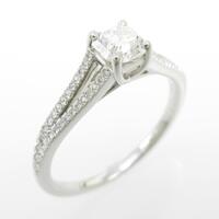 ティファニー ルシダ リング 0．45ct・H・VS1