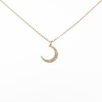 ノジェス ムーン ダイヤモンドネックレス