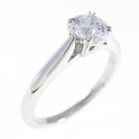 ハリーウィンストン ソリティア リング 0．55ct・F・VS1・3EXT