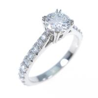 ハリーウィンストン ブリリアント ラブ リング 0．54ct・D・VS1・3EXT