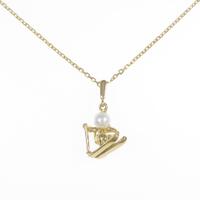 ミキモト スキー アコヤパールネックレス