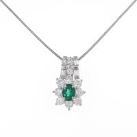 PT／750WG エメラルドネックレス