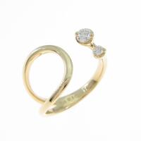 トモコ コデラ ダイヤモンドピンキーリング