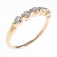 K18PG ダイヤモンドリング